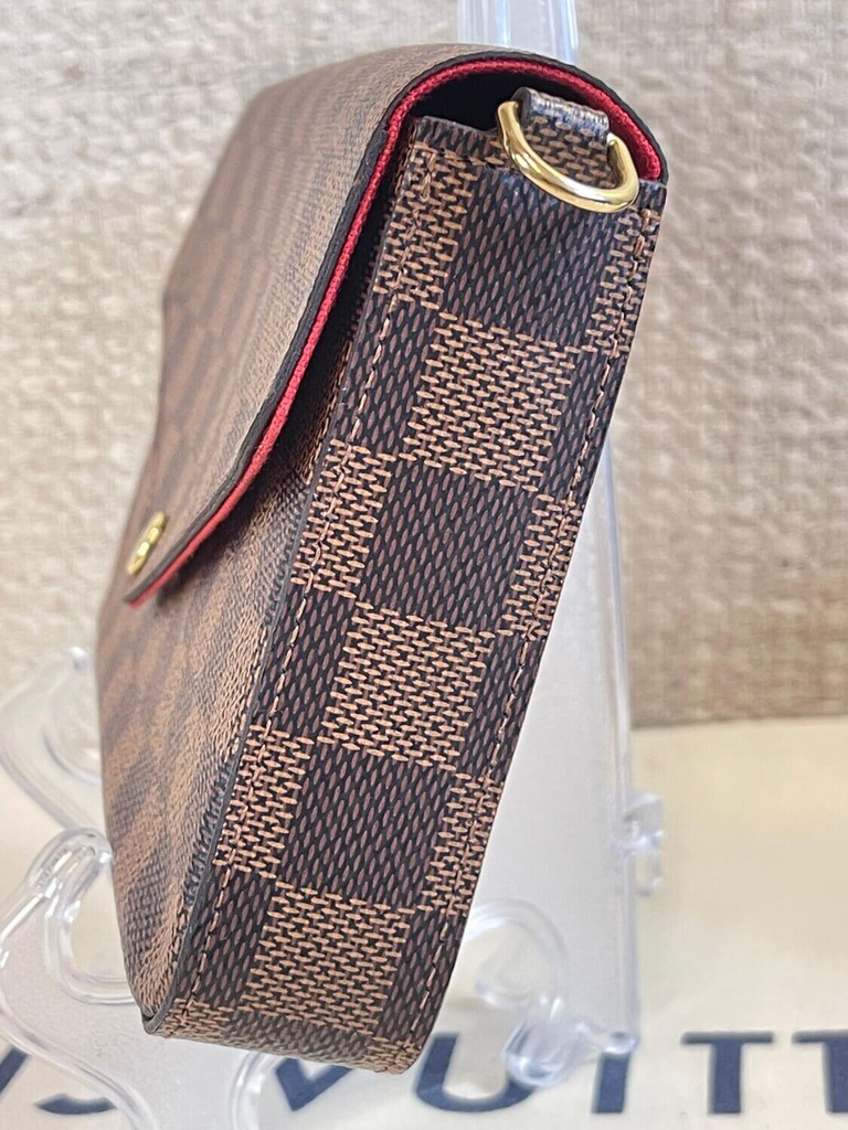 100 Original Louis Vuitton Pochette Felicie Damier Ebene